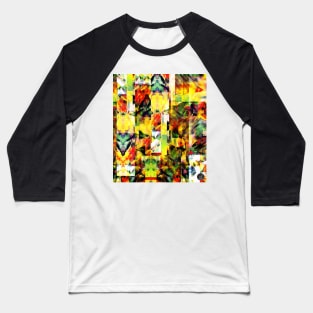 Abstract Patterns [Digital Illustration] Baseball T-Shirt